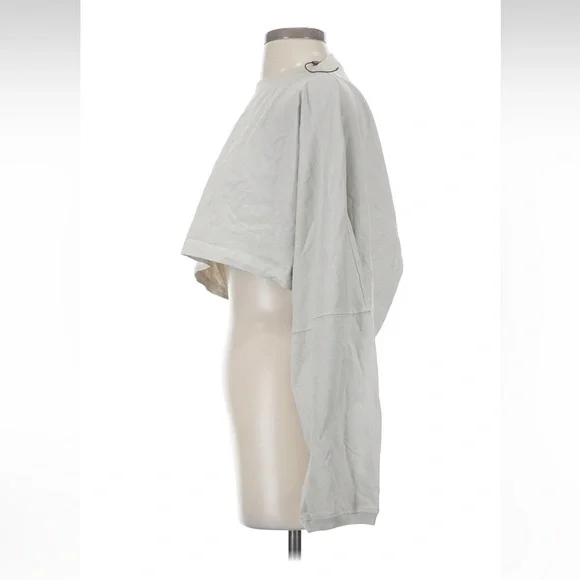 Joah Brown Slouchy Long Sleeve Crop Top - Picture 8 of 10